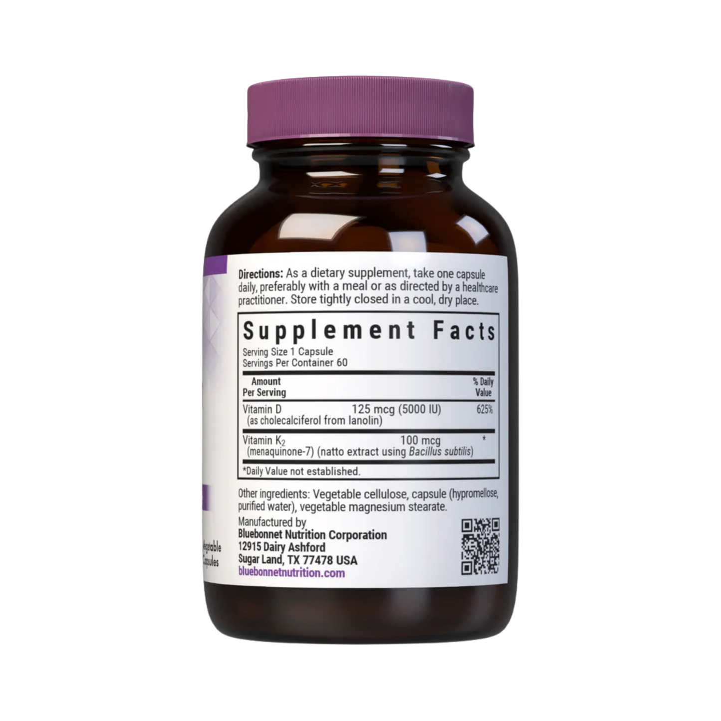 Bluebonnet - Vitamin D3 K2