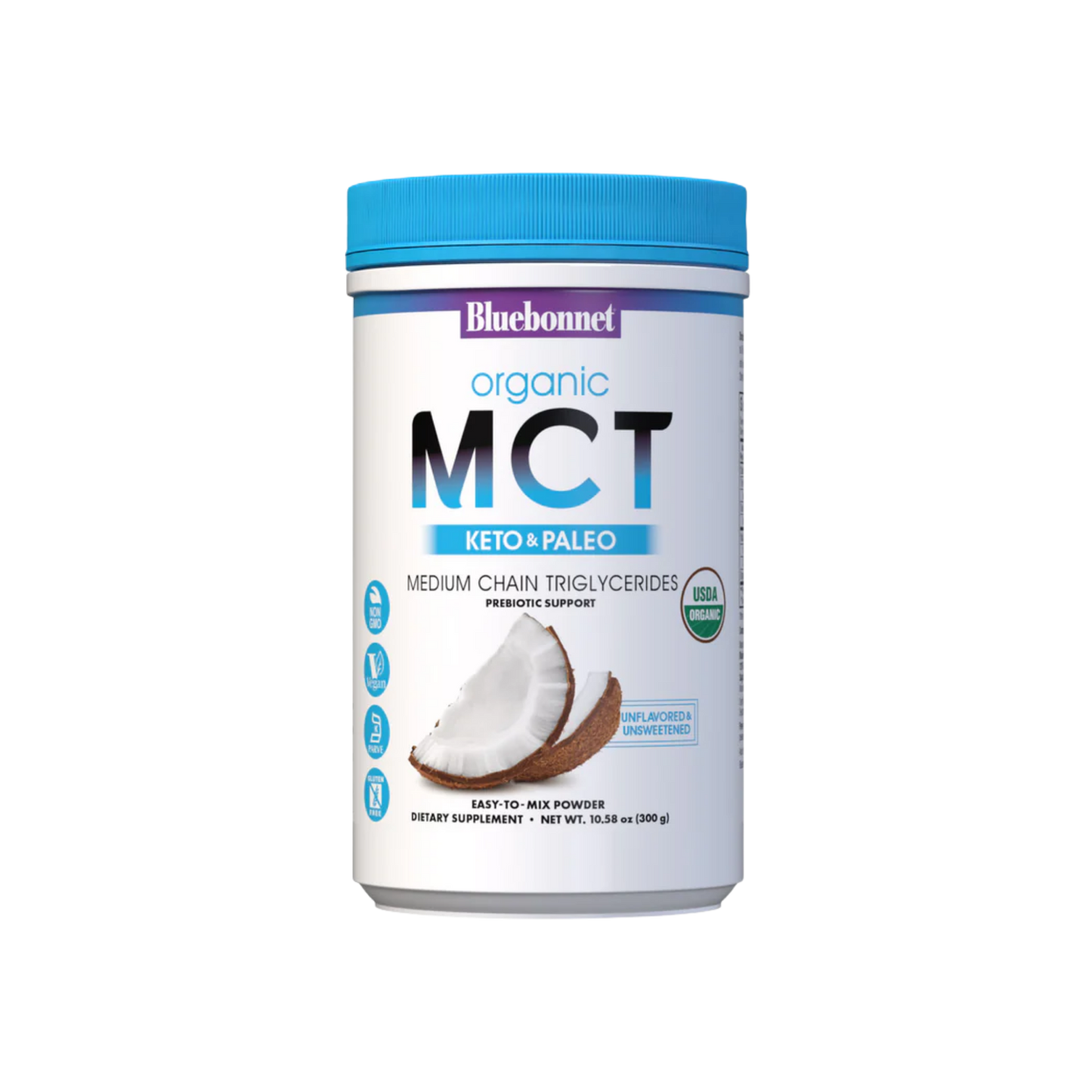 Bluebonnet – Organic MCT Powder