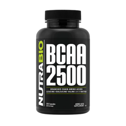 Nutrabio BCAA 2500 Capsules