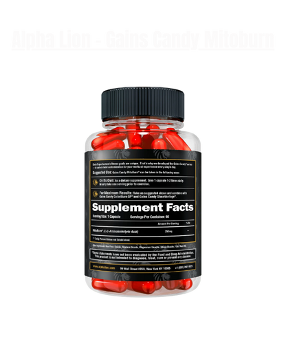 Alpha Lion - Gains Candy Weight Loss Exalted Nutrition