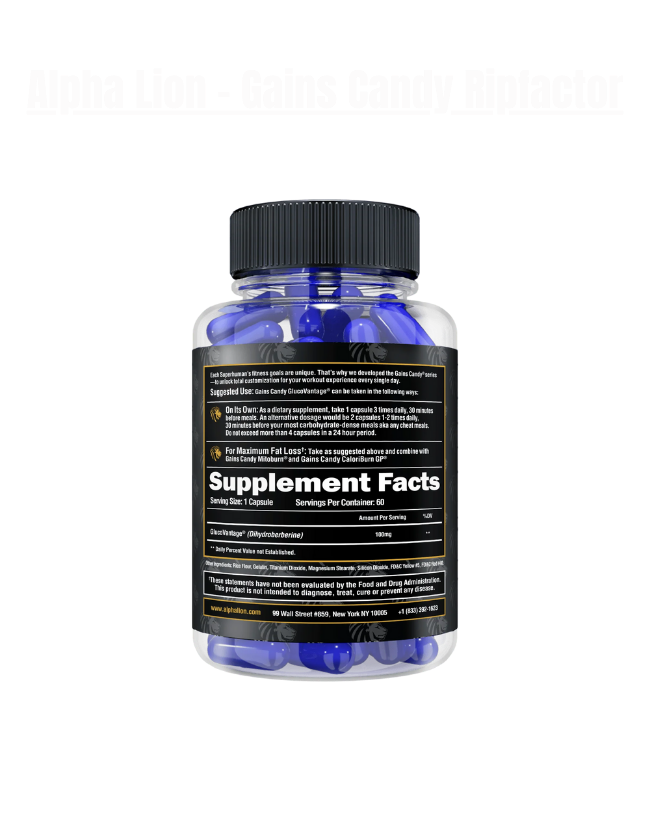Alpha Lion - Gains Candy Weight Loss Exalted Nutrition