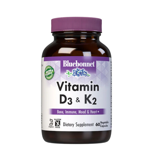 Bluebonnet - Vitamin D3 K2 Vitamins Exalted Nutrition