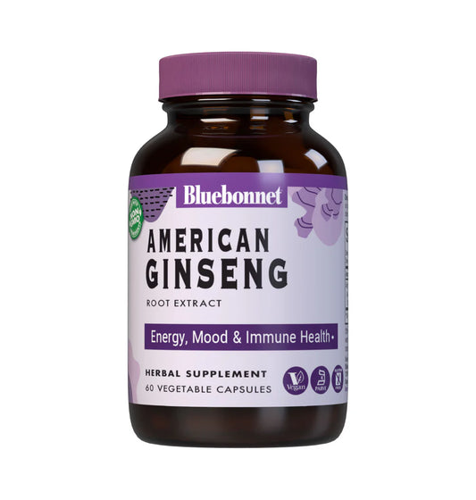 Bluebonnet – American Ginseng Natural Health Exalted Nutrition