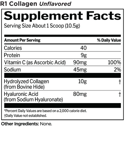 Rule 1 Collagen 25 Servings Unflavored (SALE)