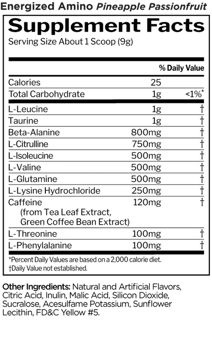 Rule 1 Energized Amino (SALE) - Exalted Nutrition