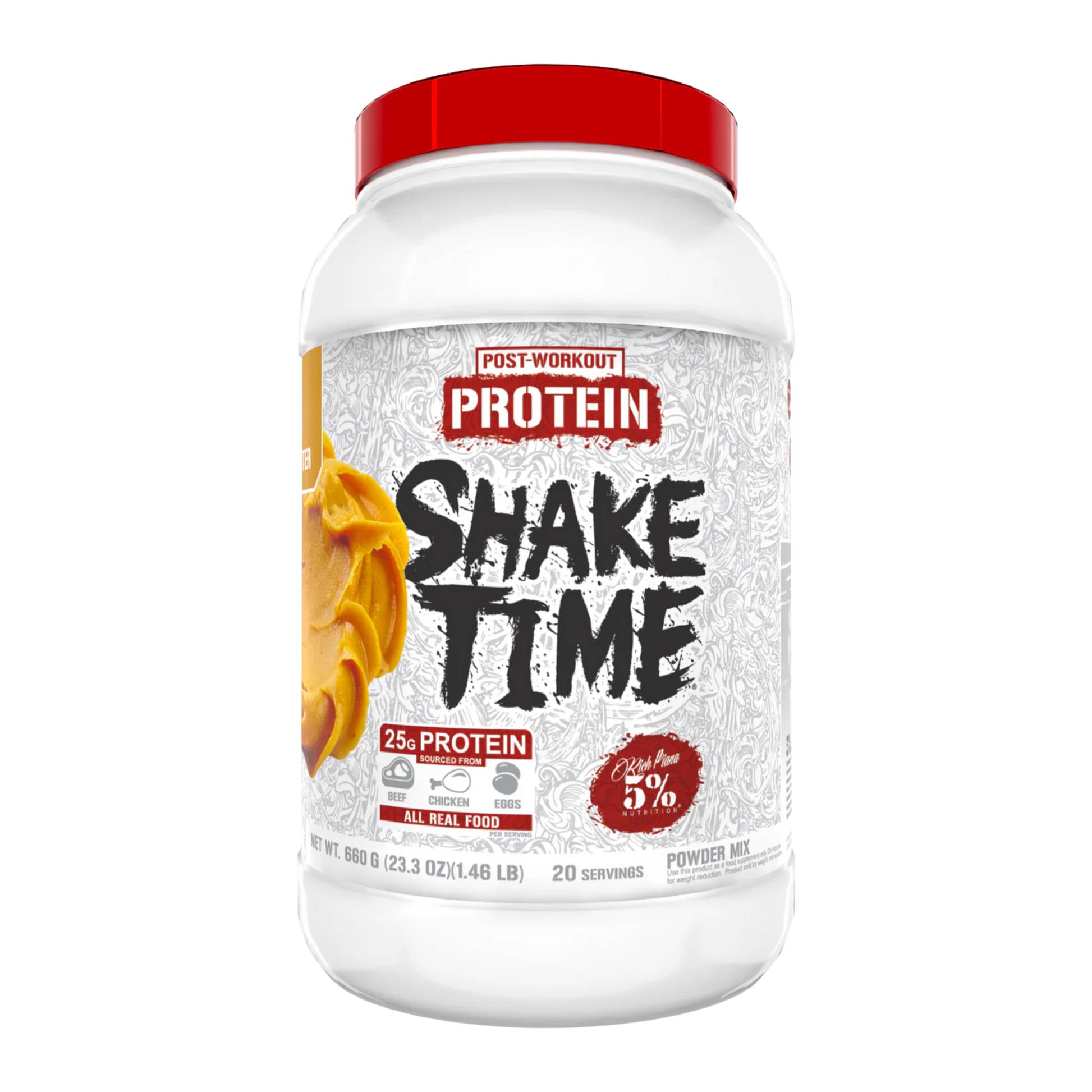 5% Nutrition - Shake Time Protein-Peanut Butter