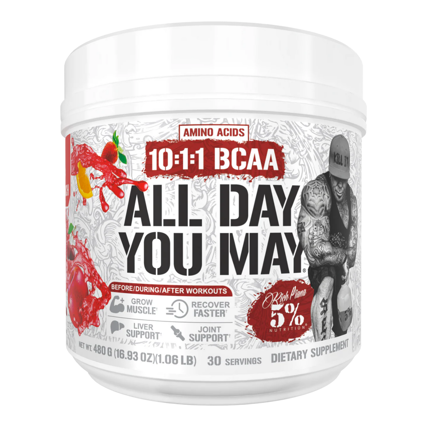 5% Nutrition – All Day You May-Fruit Punch
