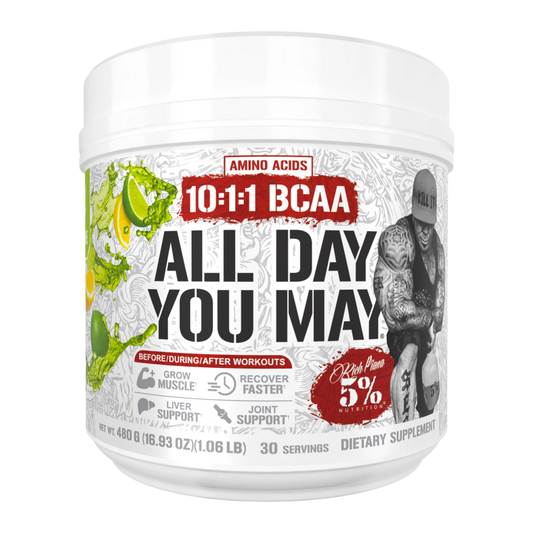 5% Nutrition – All Day You May-Lemon Lime