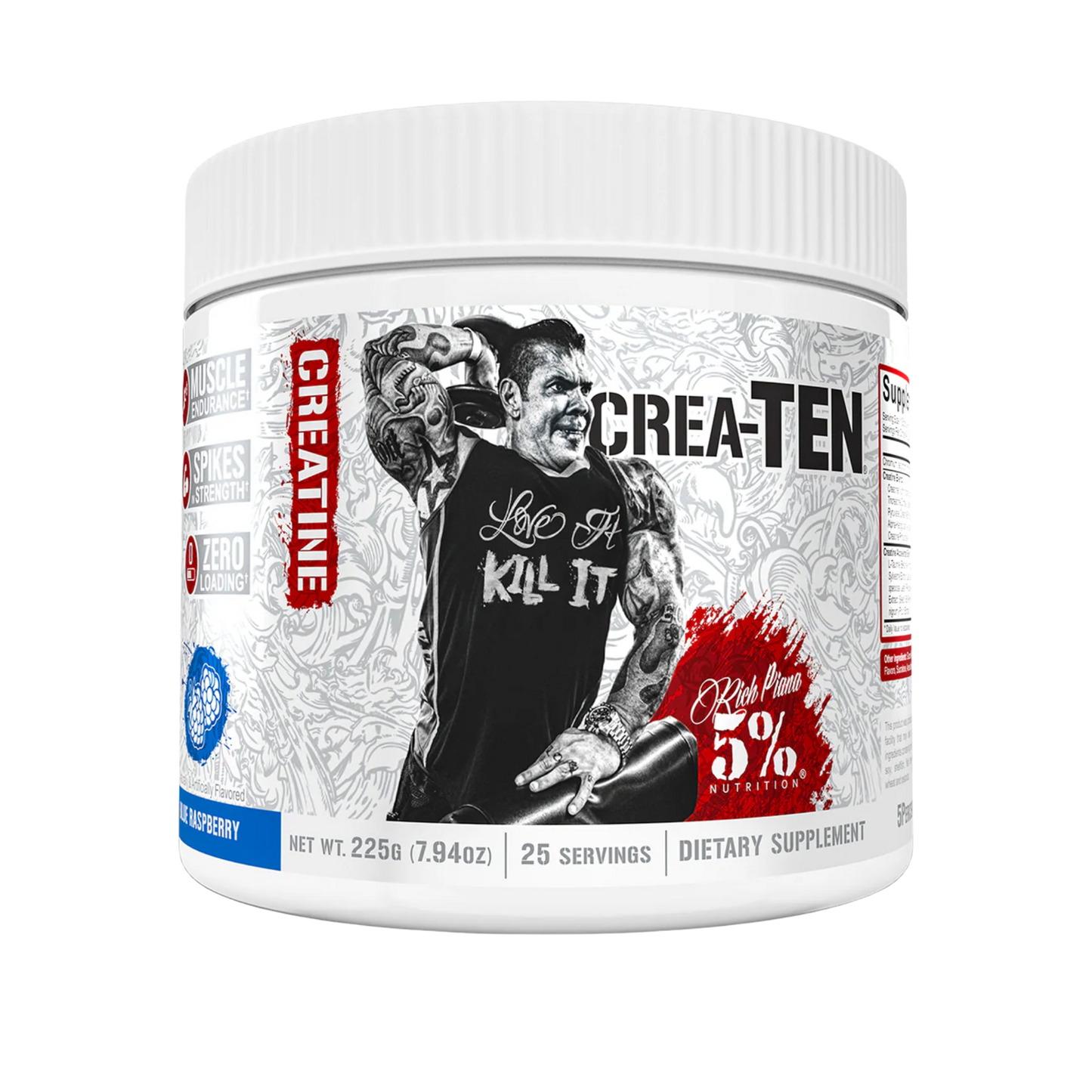 5% Nutrition – Crea-TEN-Blue Raspberry