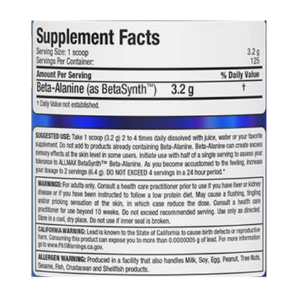 Allmax - Beta Alanine Powder (400g)-