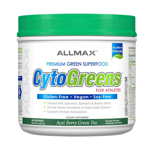 Allmax - CytoGreens-30 servings / Acai Berry Green Tea