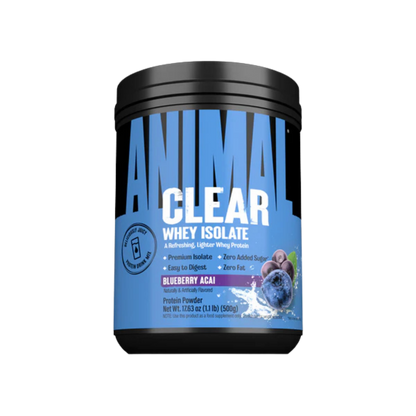 Animal - Clear Whey Protein Isolate-Blueberry acai