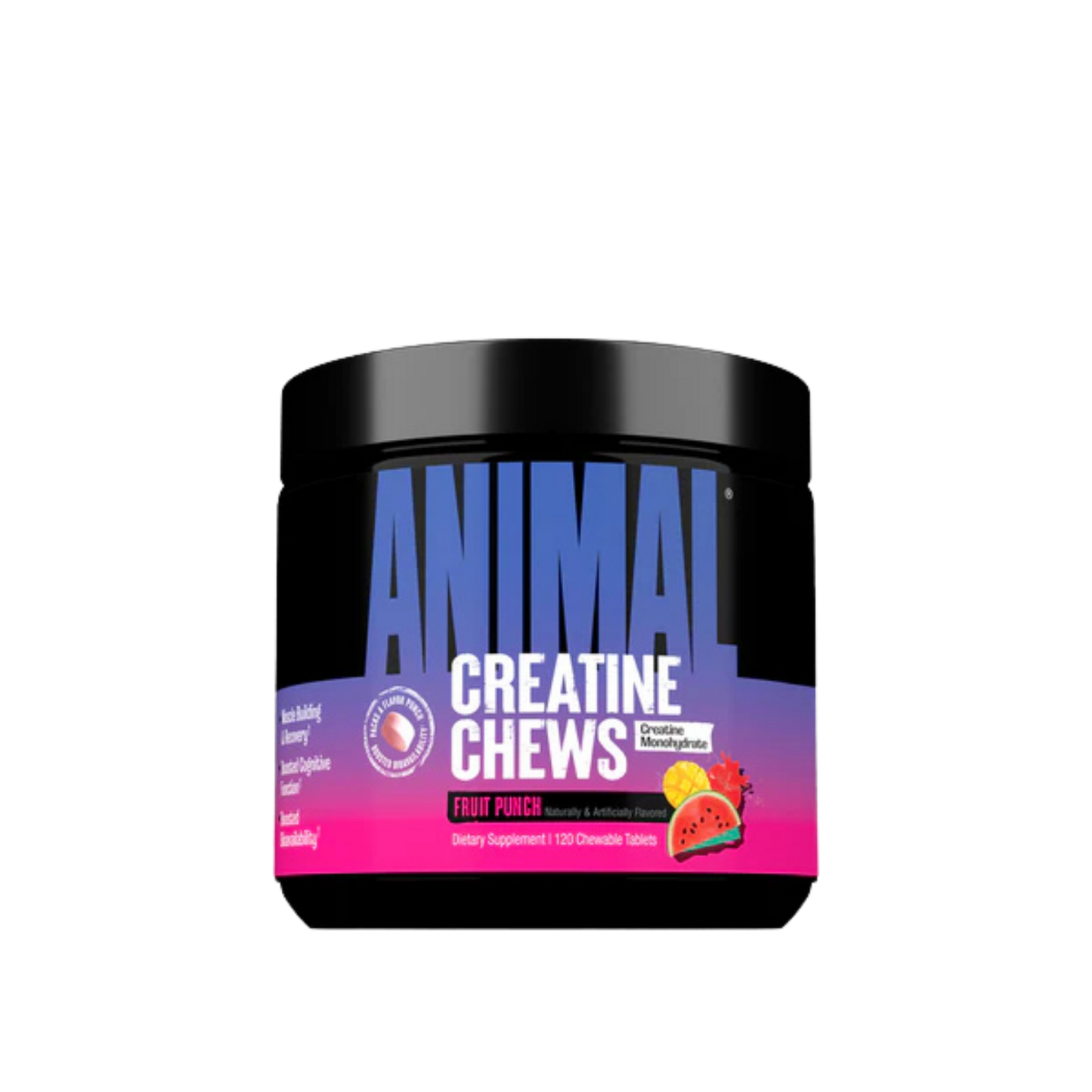 Animal Creatine Chews-Fruit Punch