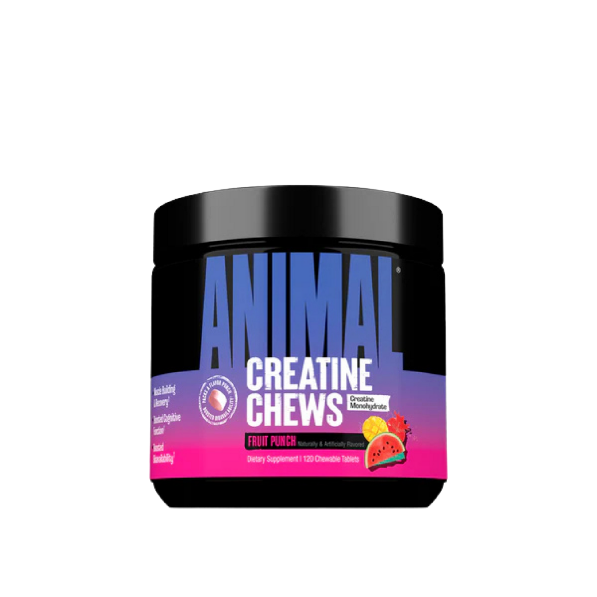 Animal Creatine Chews-Fruit Punch