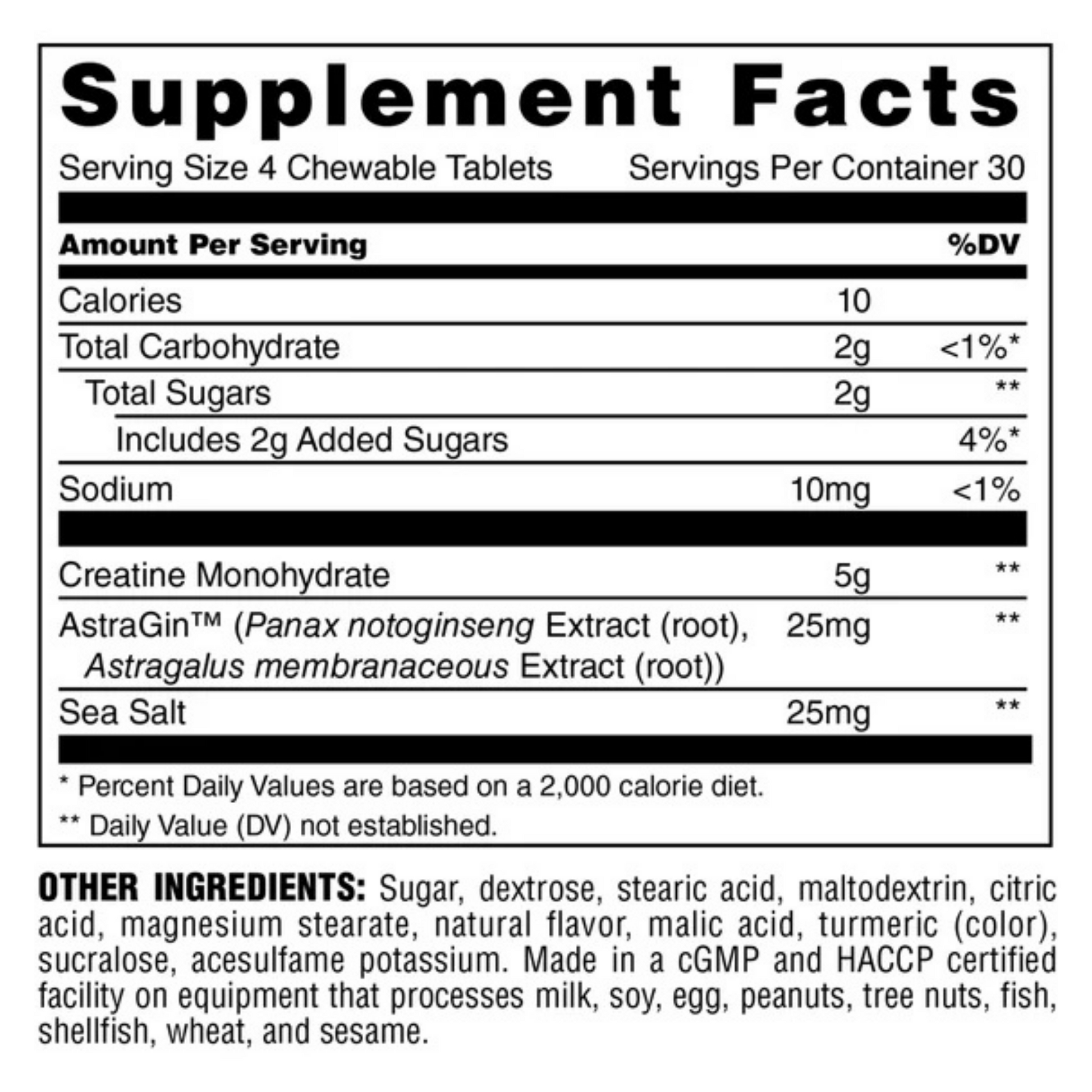 Animal Creatine Chews-