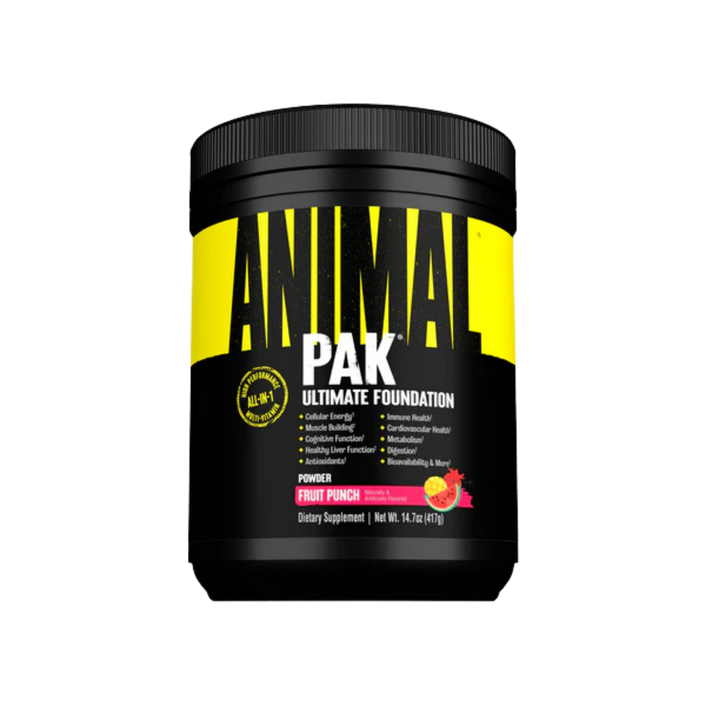 Animal Pak Powder-Fruit Punch