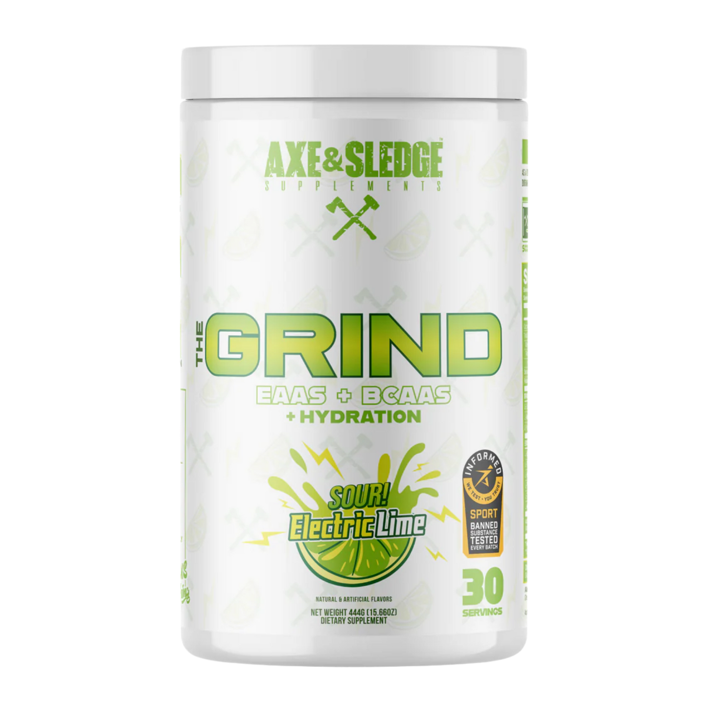 Axe and Sledge The Grind-Sour Electric Lime
