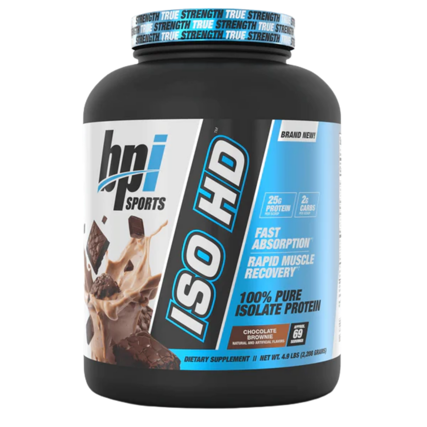 BPI Sports - ISO HD Protein-5lb / Chocolate Brownie