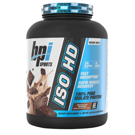 BPI Sports - ISO HD Protein-5lb / Chocolate Brownie