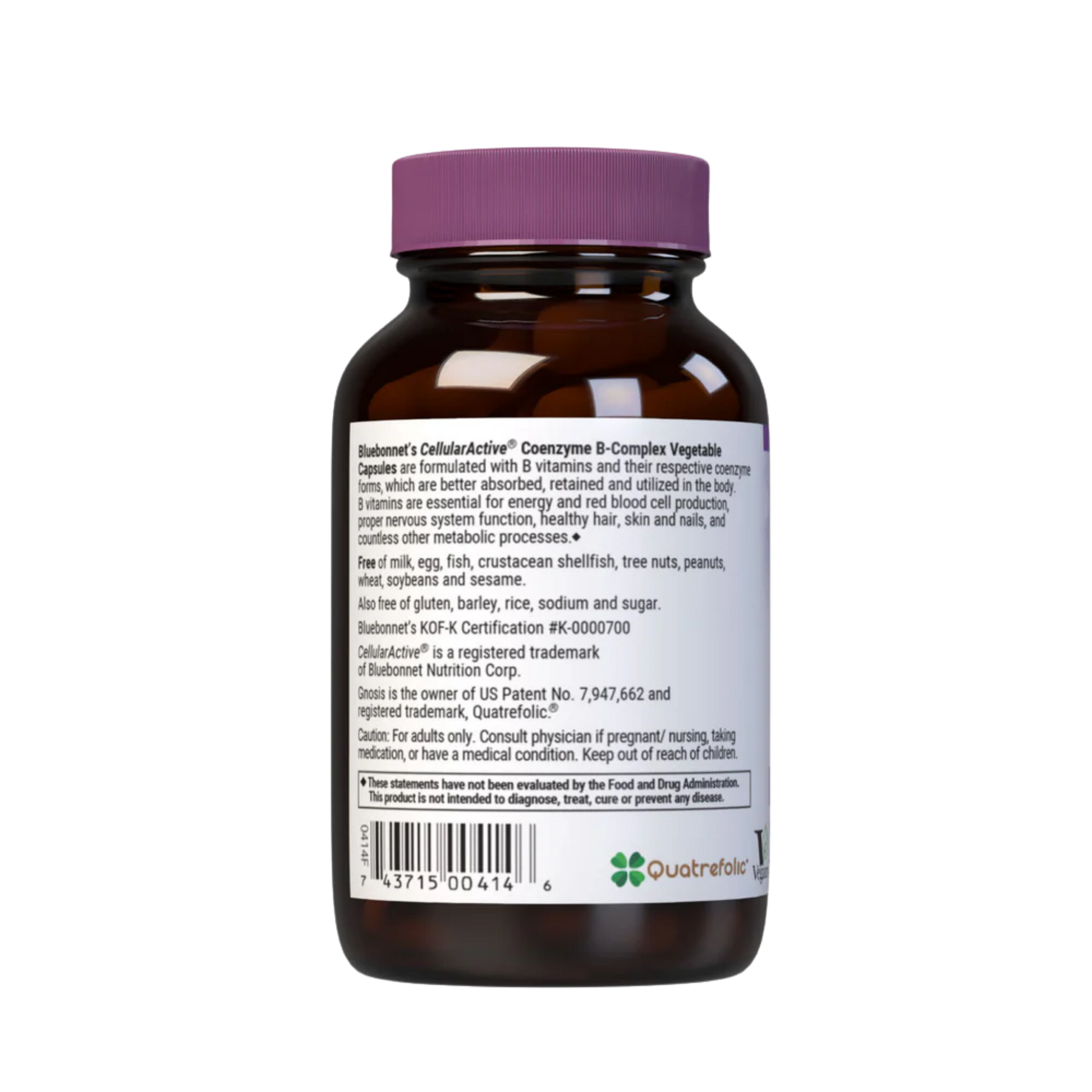 Bluebonnet - Coenzyme B-Complex-