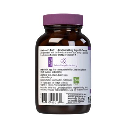 Bluebonnet – Acetyl L-Carnitine-