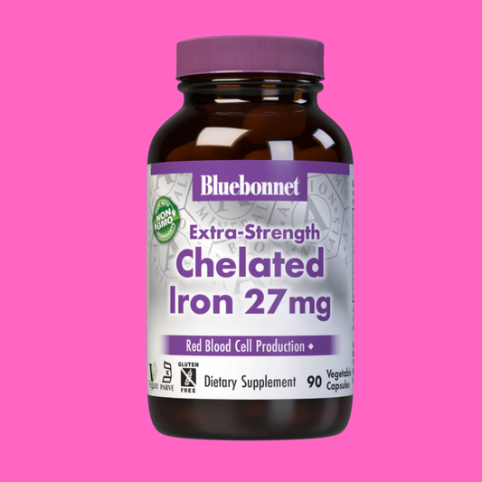 Bluebonnet – Chelated Iron-