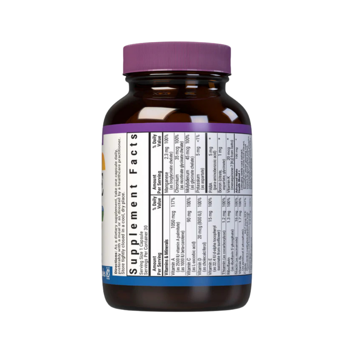Bluebonnet – ONE Daily Multivitamin-