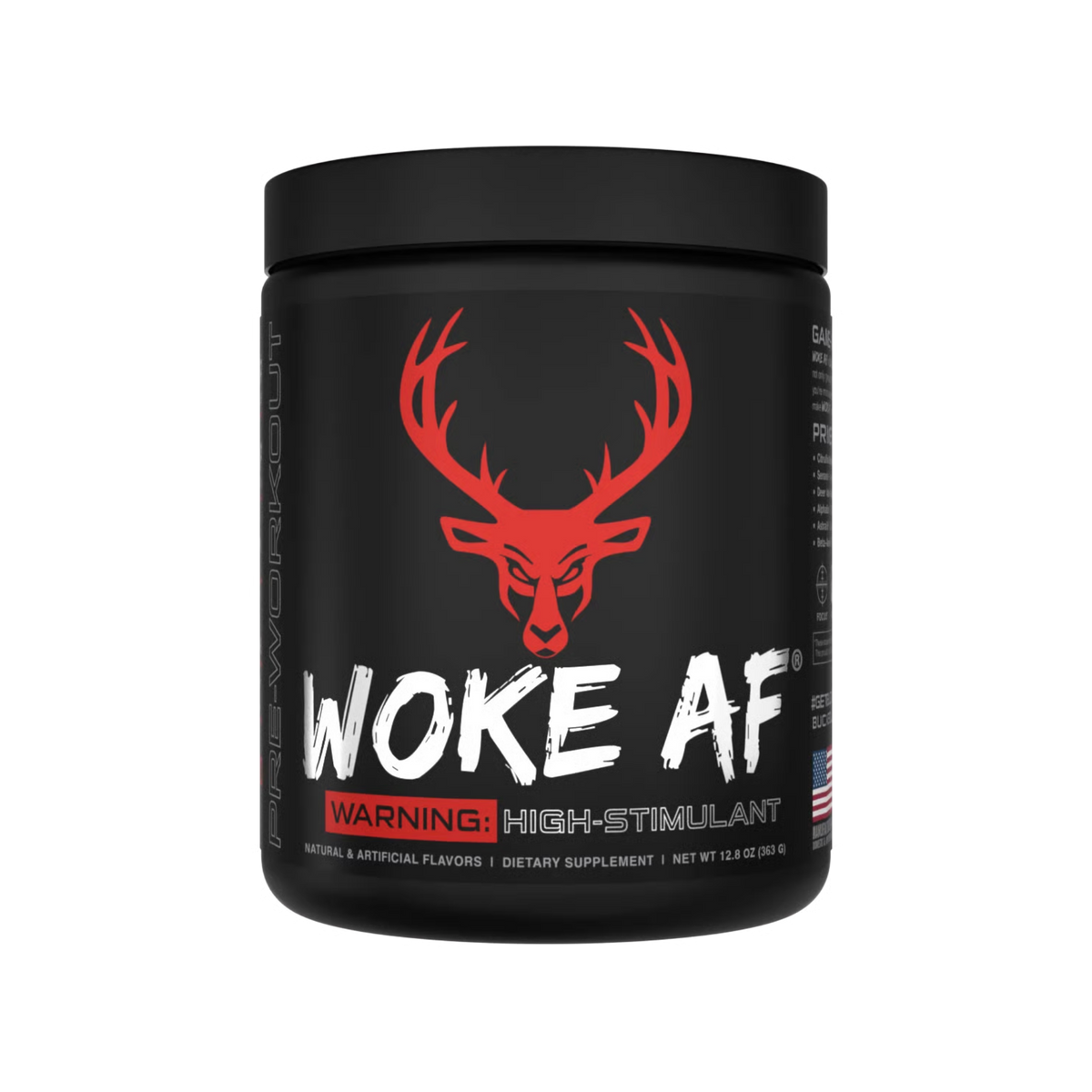 Bucked Up Woke AF Pre Workout-Blood Raz