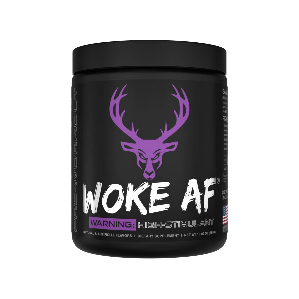 Bucked Up Woke AF Pre Workout-Grape Gains