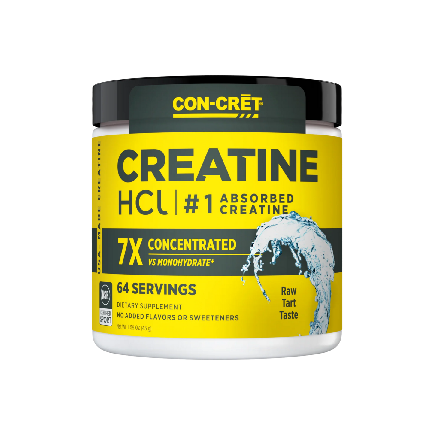 Con-Cret Creatine-Raw tart taste (unflavored)