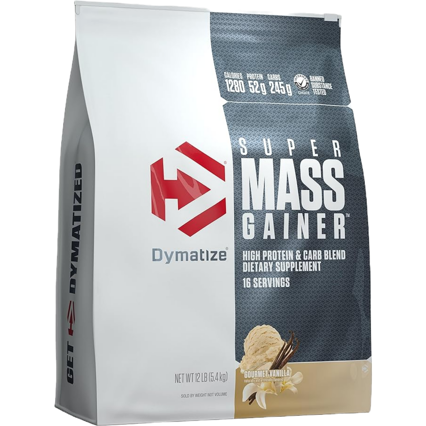 Dymatize - Super Mass Gainer-12lb / Vanilla