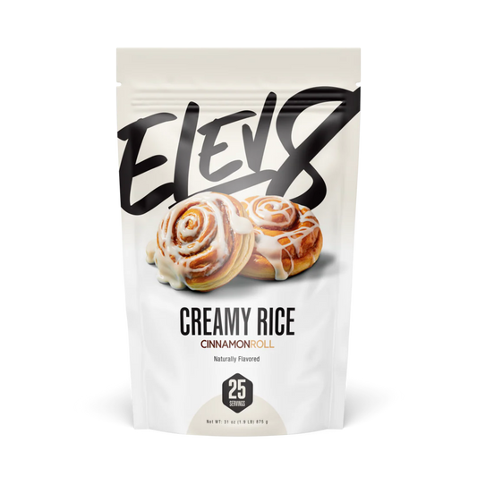 ELEV8 - Creamy Rice-Cinnamon Roll