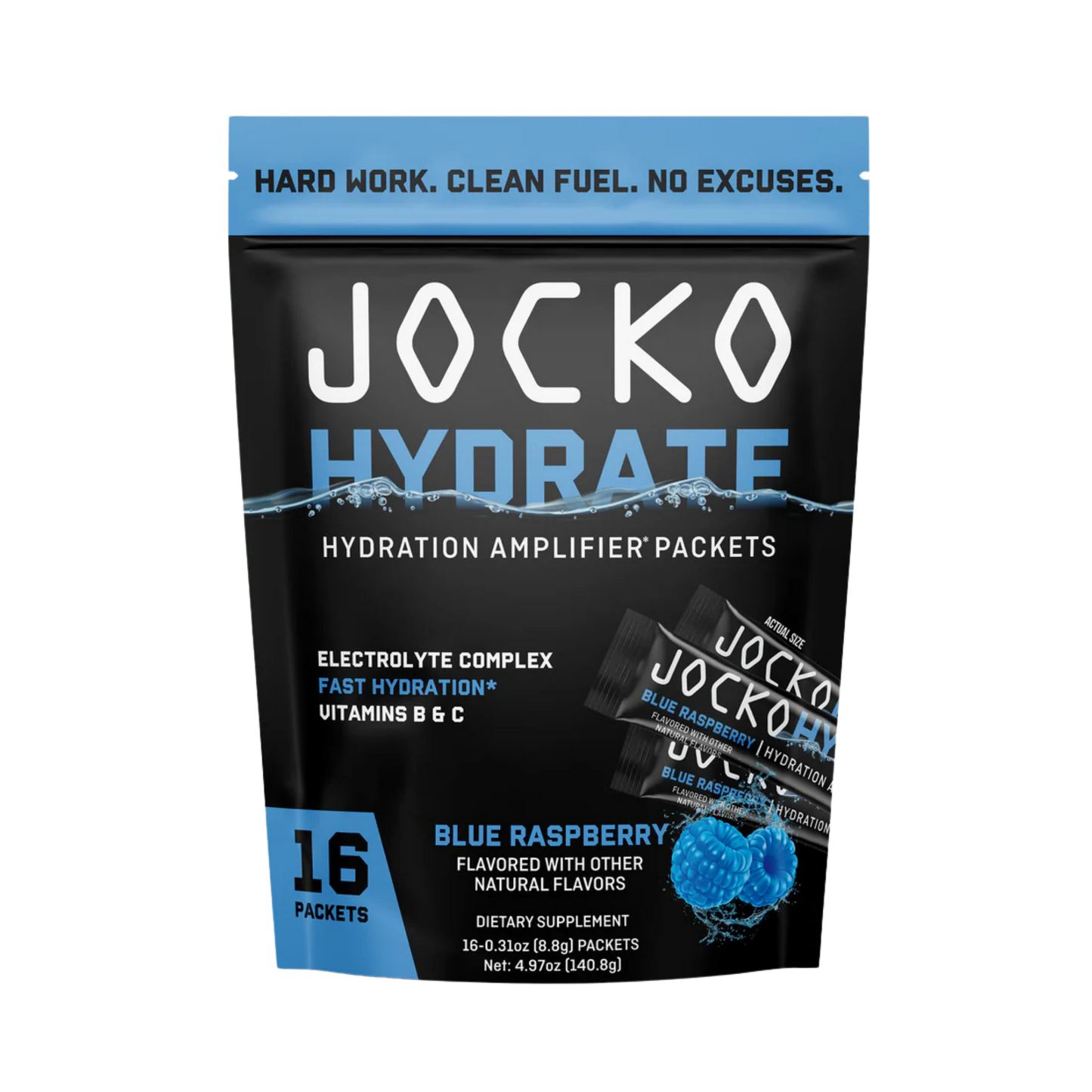 Jocko Fuel – Hydrate-Blue Raspberry