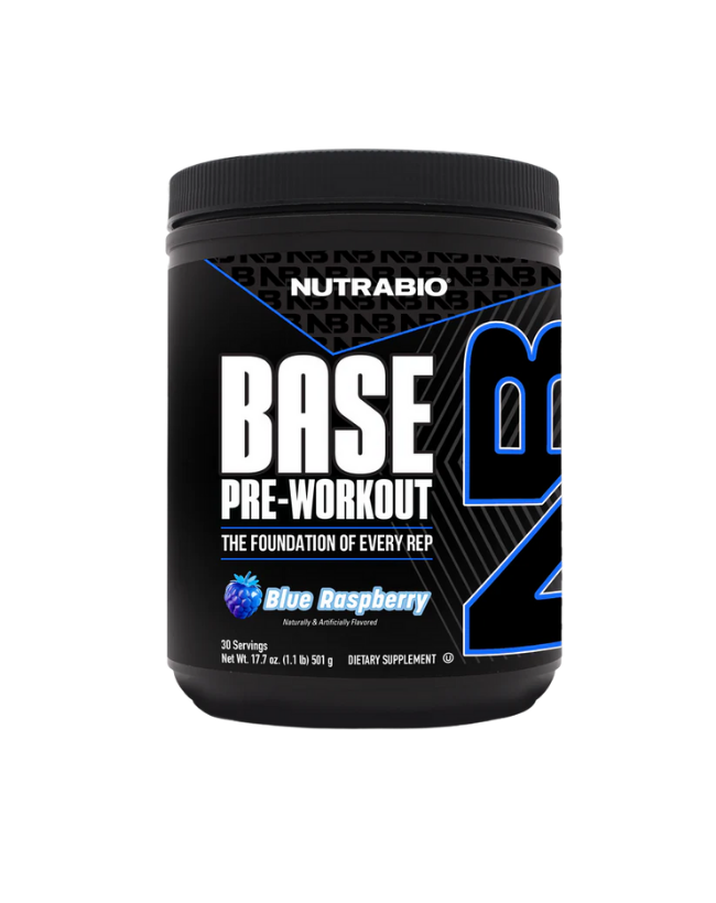 Nutrabio - Base Pre Workout-Blue Raspberry