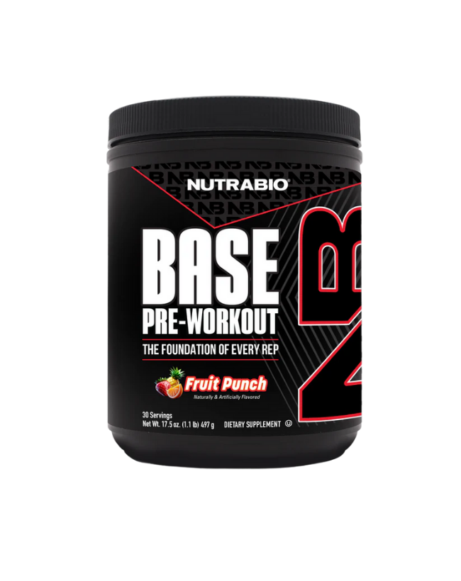Nutrabio - Base Pre Workout-Fruit Punch
