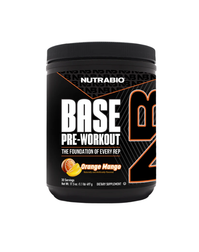 Nutrabio - Base Pre Workout-Orange Mango