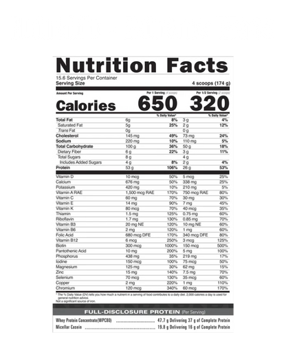 Nutrabio - Extreme Mass-