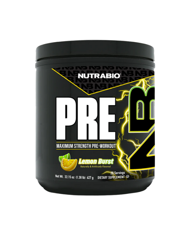Nutrabio - PRE Workout-Lemon Burst
