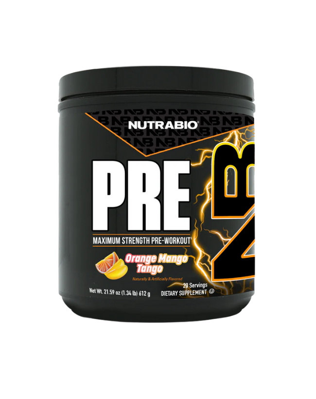 Nutrabio - PRE Workout-Orange Mango Tango