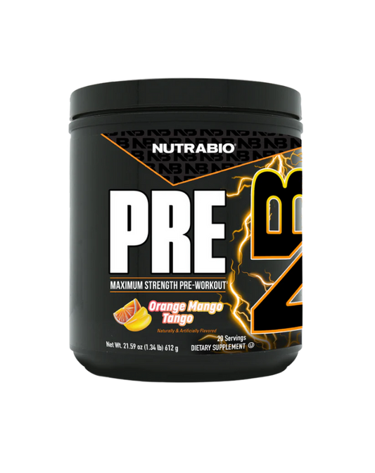 Nutrabio - PRE Workout-Orange Mango Tango
