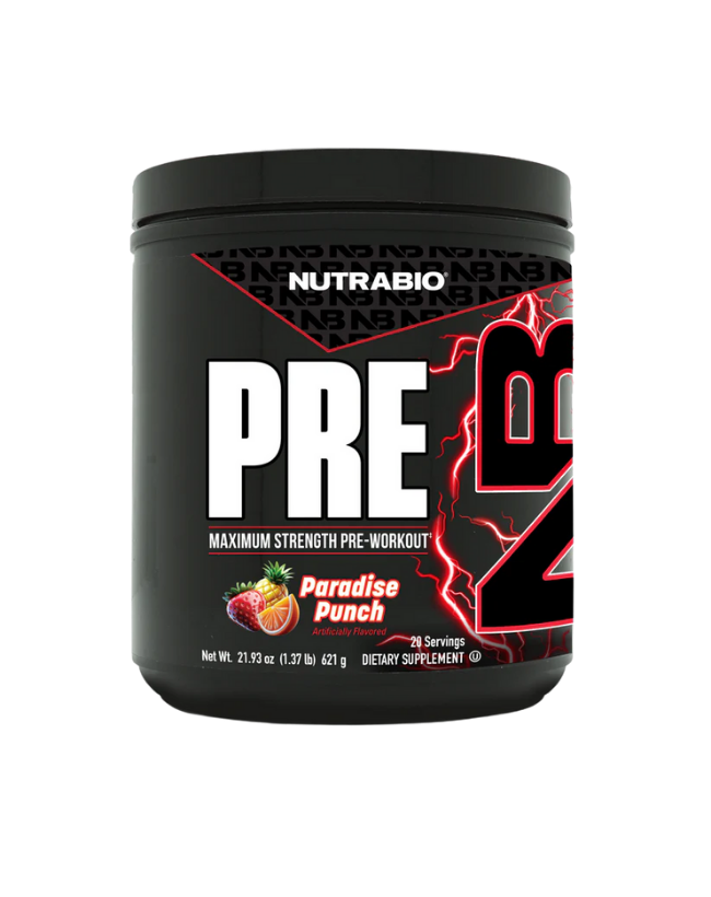 Nutrabio - PRE Workout-Paradise Punch