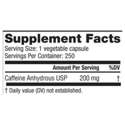 Nutrabio Caffeine-