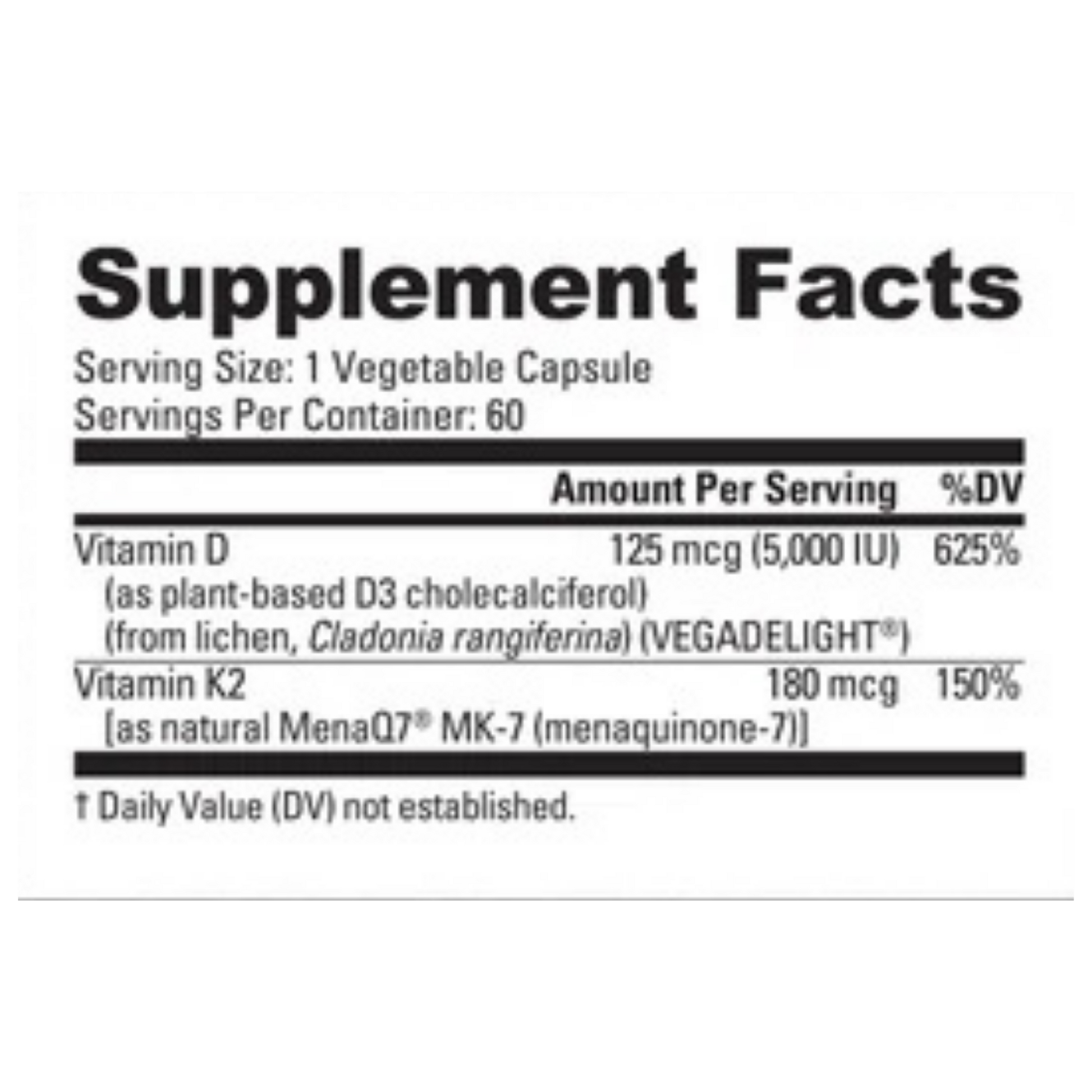 Nutrabio D3 & K2-