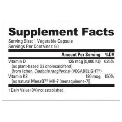 Nutrabio D3 & K2-