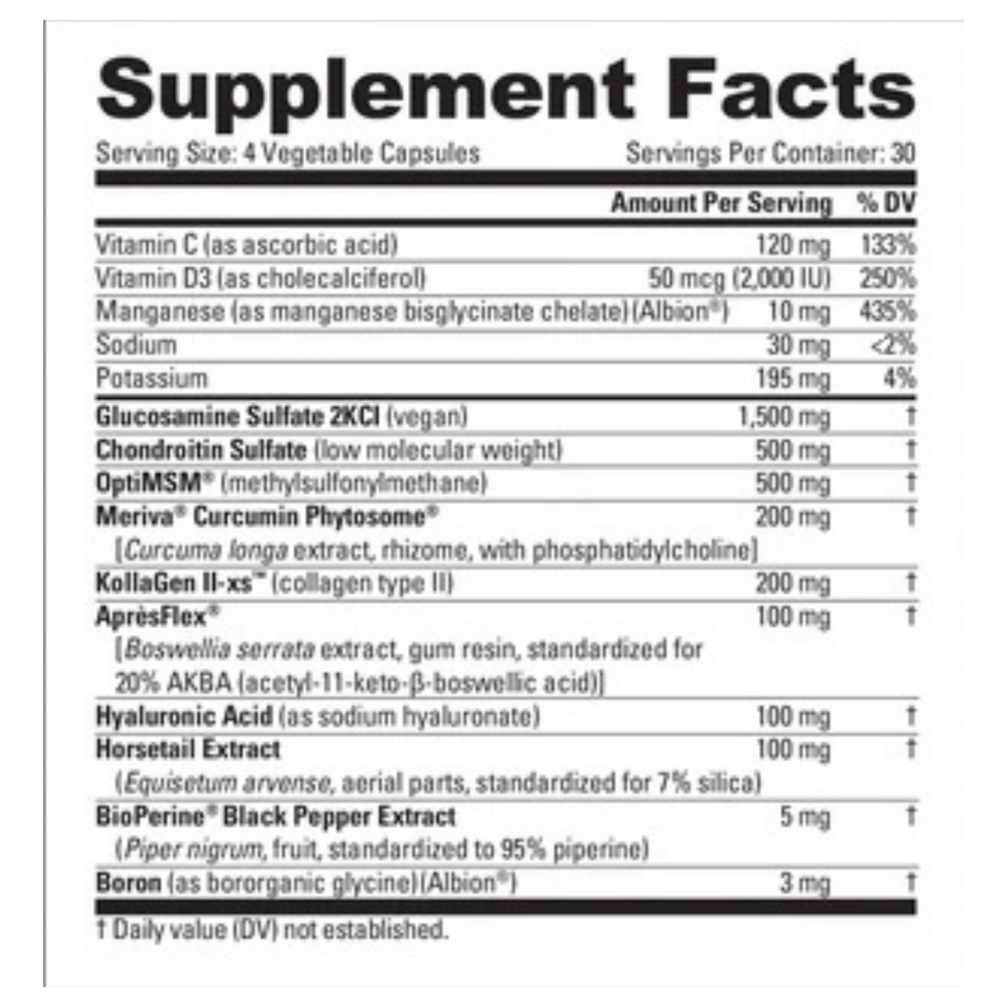 Nutrabio Extreme Joint Care-