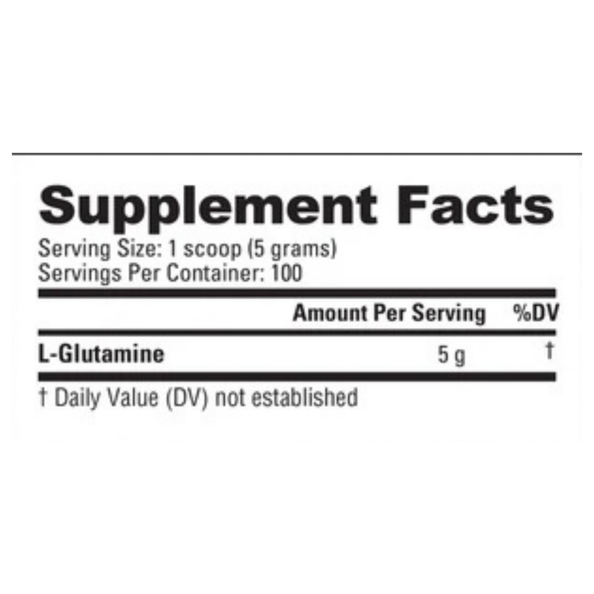 Nutrabio Glutamine-