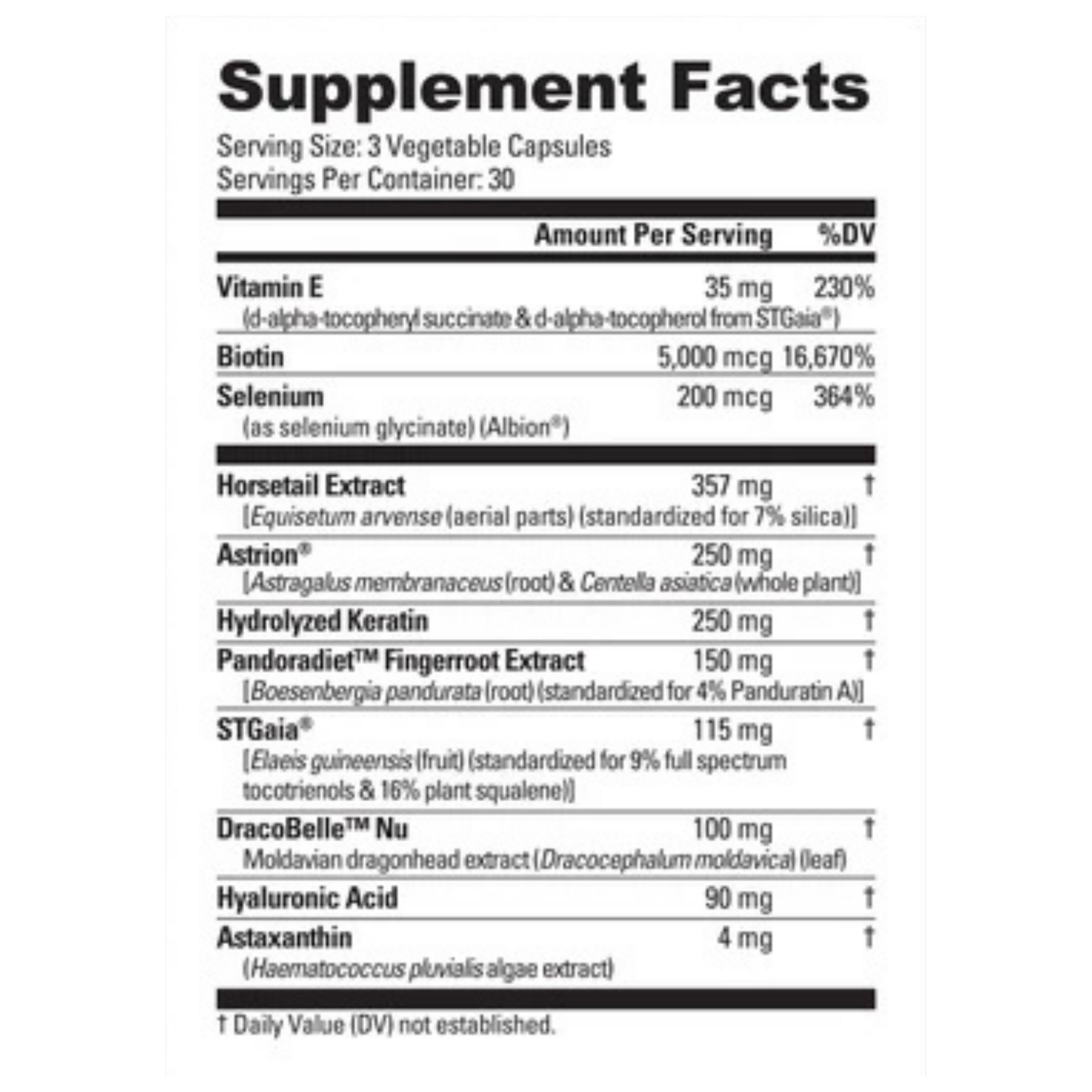 Nutrabio Hair Skin Nails-