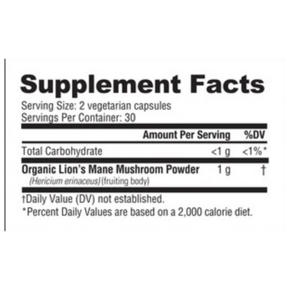 Nutrabio Lions Mane-