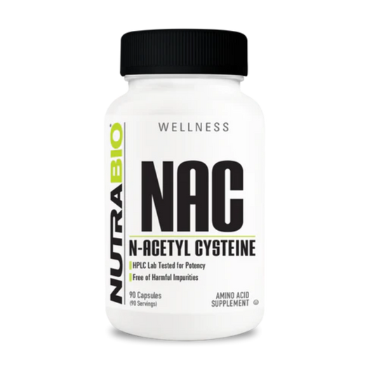 Nutrabio NAC Capsules (600mg)-