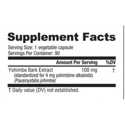 Nutrabio Yohimbe-